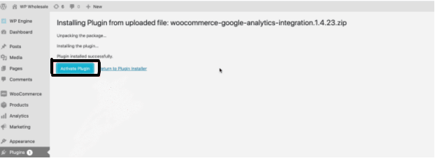 Activating the WooCommerce Enhanced Ecommerce with Google Analytics